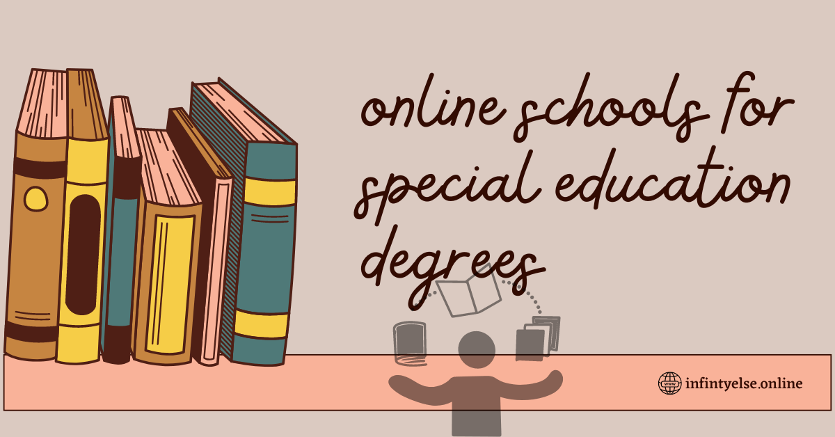 online schools for special education degrees